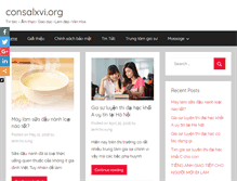 Tablet Screenshot of consalxvi.org